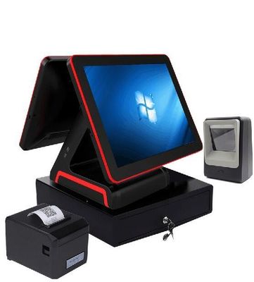 双触覚画面とディスプレイを備えた15インチPOSシステムによるB2B取引