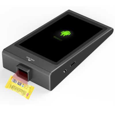 屋内ショッピングカート用のバッテリー付きのショッピングトロッカーに固定された黒色移動式チェック器
