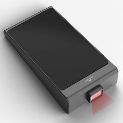 スキャナーとバッテリー付きの便利なインダーススーパーマーケットチェック器 ピクセルピッチ 2.5mm
