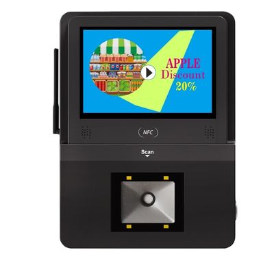 オーダーメイド ロゴ スーパーマーケット チェック 5インチ Android OS POE タッチスクリーン 自動チェック キオスク
