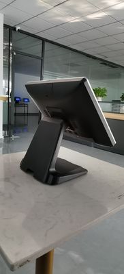 Bimi POS-0092S アルミ合金スタンドとVESA 75X75サポートの 15インチ POSシステム
