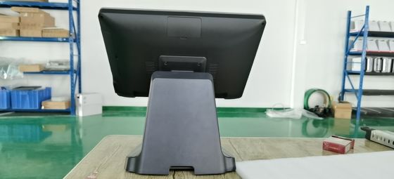 Bimi POS-0092S アルミ合金スタンドとVESA 75X75サポートの 15インチ POSシステム