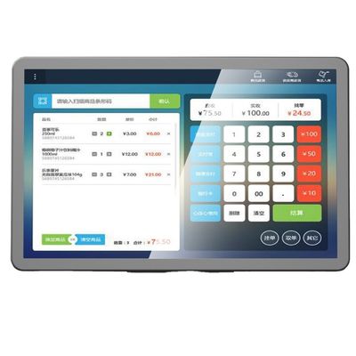 組み込みバーコードスキャナー 10.1インチタッチスクリーン POS スーパーショップ用 Android システム