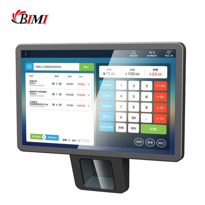 スーパーマーケットのチェックアウトのための内蔵レーザースキャナーを持つ容量感触型Android POS