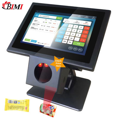 スーパーショップ 10.1インチ Android 7.1 システム SSD 8Gタッチスクリーン POS バーコードスキャナー Bimi