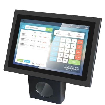 10.1インチタッチスクリーン POS スーパーマーケットショップ用のAndroid/Windowsデザインチェック 灰色