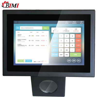 10.1インチタッチスクリーン POS スーパーマーケットショップ用のAndroid/Windowsデザインチェック 灰色