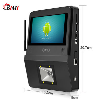 5インチAndroidタッチスクリーンと内蔵1D/2Dスキャナー付きスーパーマーケットチェックシステム