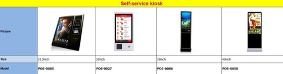 15インチ POS レストラン 衣料品店 本店 ホワイト/ブラック J1800/J1900/I5 CPU