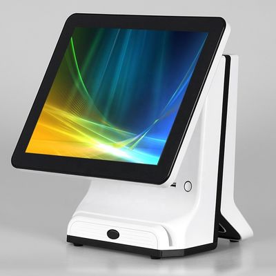 強力なBimi ホワイト/ブラック POS Windows 7 EPOSシステム 128G SSDとIntel J1800 CPU
