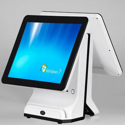 強力なBimi ホワイト/ブラック POS Windows 7 EPOSシステム 128G SSDとIntel J1800 CPU