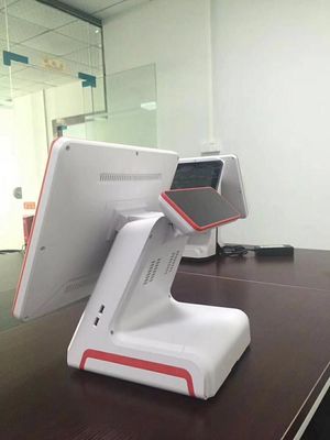 双触覚画面とディスプレイを備えた15インチPOSシステムによるB2B取引
