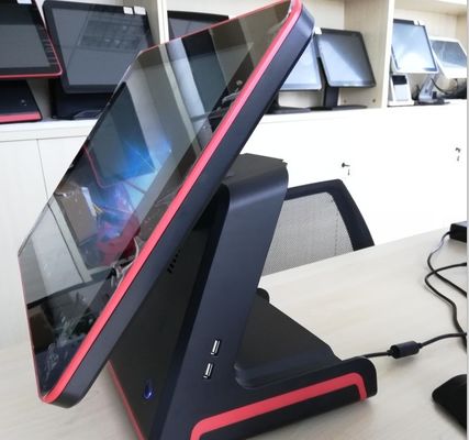 Windowsオペレーティングシステム オールインワン POSターミナル 15 インチ容量タッチスクリーン