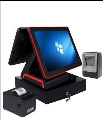 Windowsオペレーティングシステム オールインワン POSターミナル 15 インチ容量タッチスクリーン