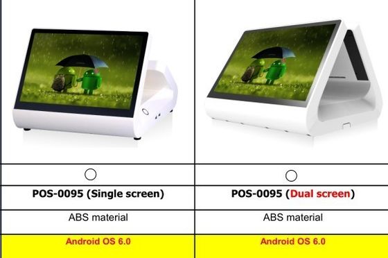 Windows/Android 12インチ POSシステム LED8ディスプレイと 32GB-256GB SSD容量